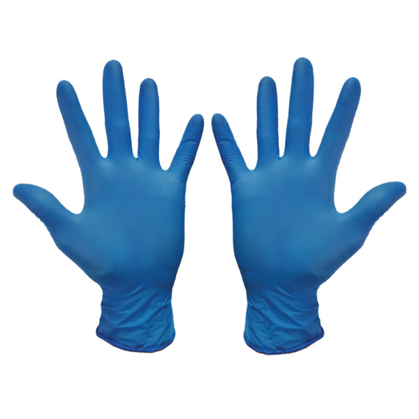 Strong Manufacturers Blue 4mil Nitrile Gloves - 1,000 Case Count